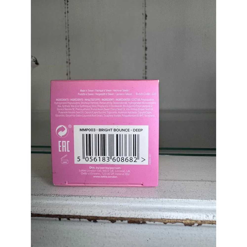 Lottie London Bright Bounce Undereye Brightening Corrector Deep 0.19 Oz New